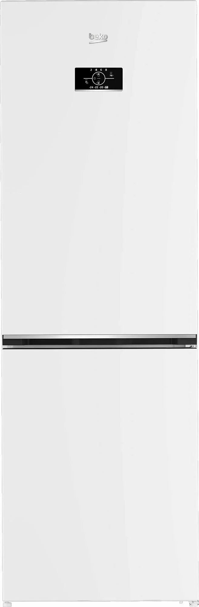 Холодильник двух кам нижн мороз Beko B3RCNK365HW 7387010016, белый, 60х186х62см, 368л