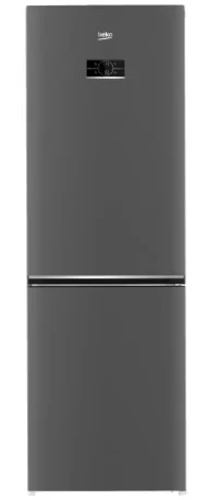 Холодильник двух кам нижн мороз Beko B3RCNK365HXBR 7387010013, темно-серый, 59.5х186х65см, 368л