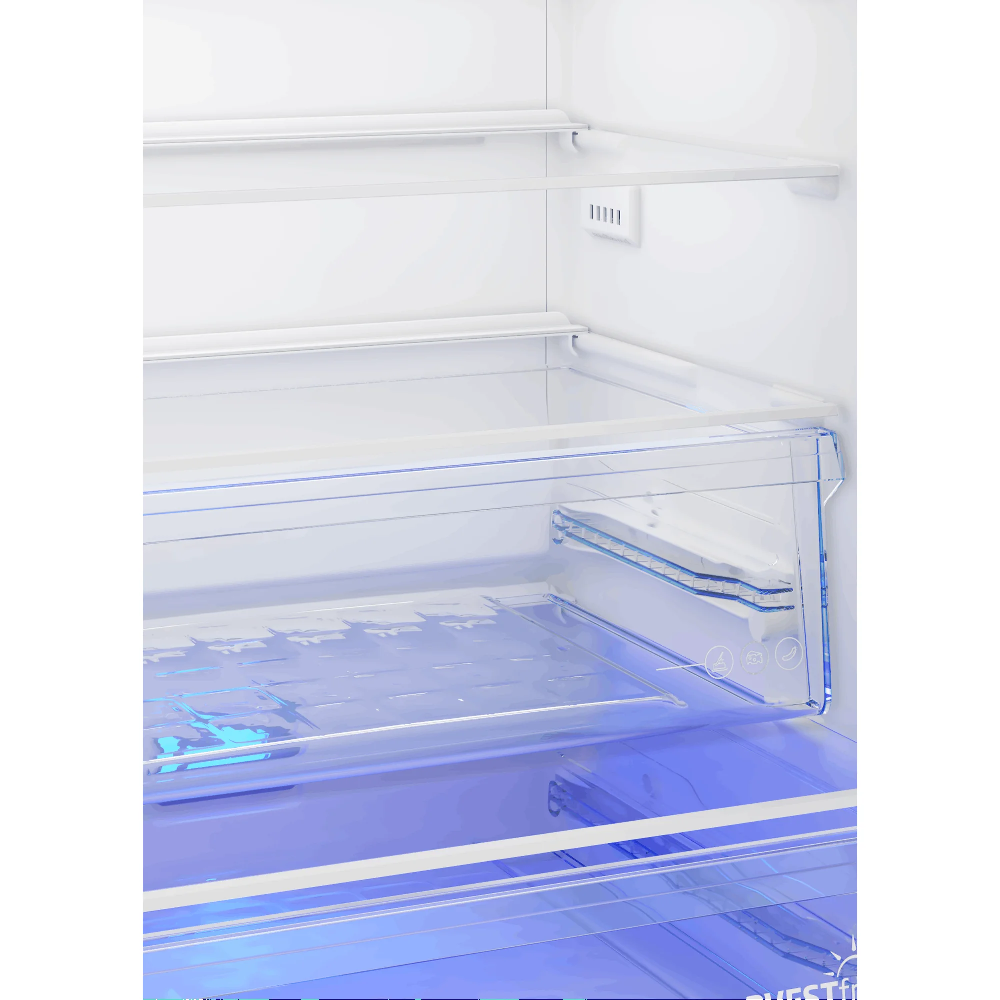 Холодильник двух кам нижн мороз Beko B3RCNK405HDW 7386710012, белый, 59.5х201х65см, 403л