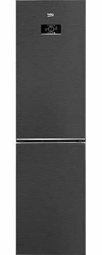 Холодильник двух кам нижн мороз Beko B3RCNK405HDXBR 7386710013, черный, 59.5х201х65см, 403л