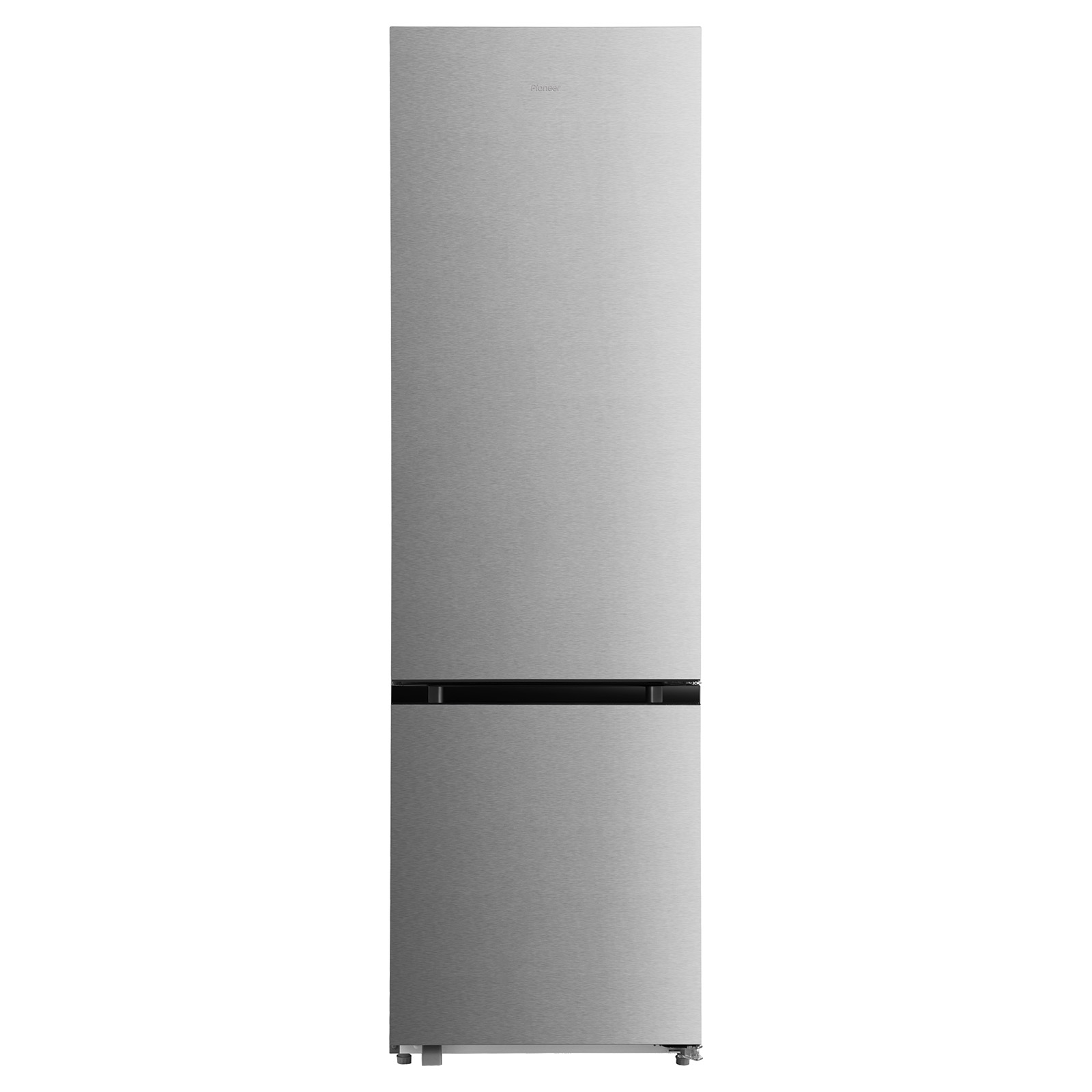 Холодильник двух кам нижн мороз Pioneer NRF-20A104IN 59,5x57x201см, 379л, серебристы,  завод Midea — фото 1