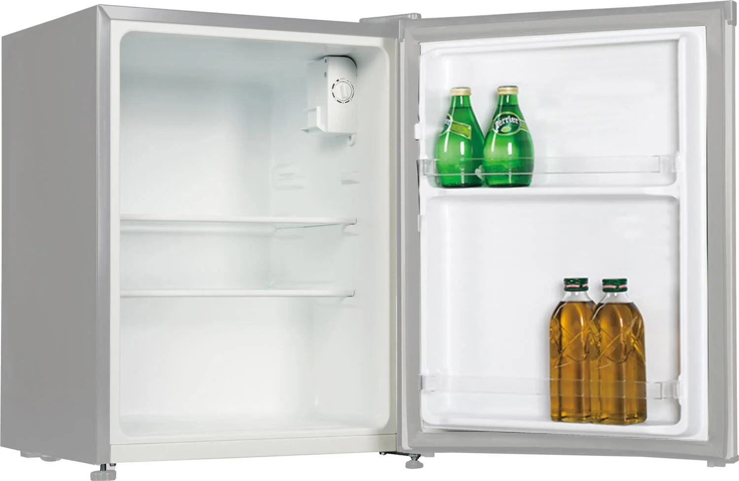 Холодильник однокамерный Pioneer RF-6400_BL, черный, 64л, 50Вт, 47,5x45x63,5см, завод Midea