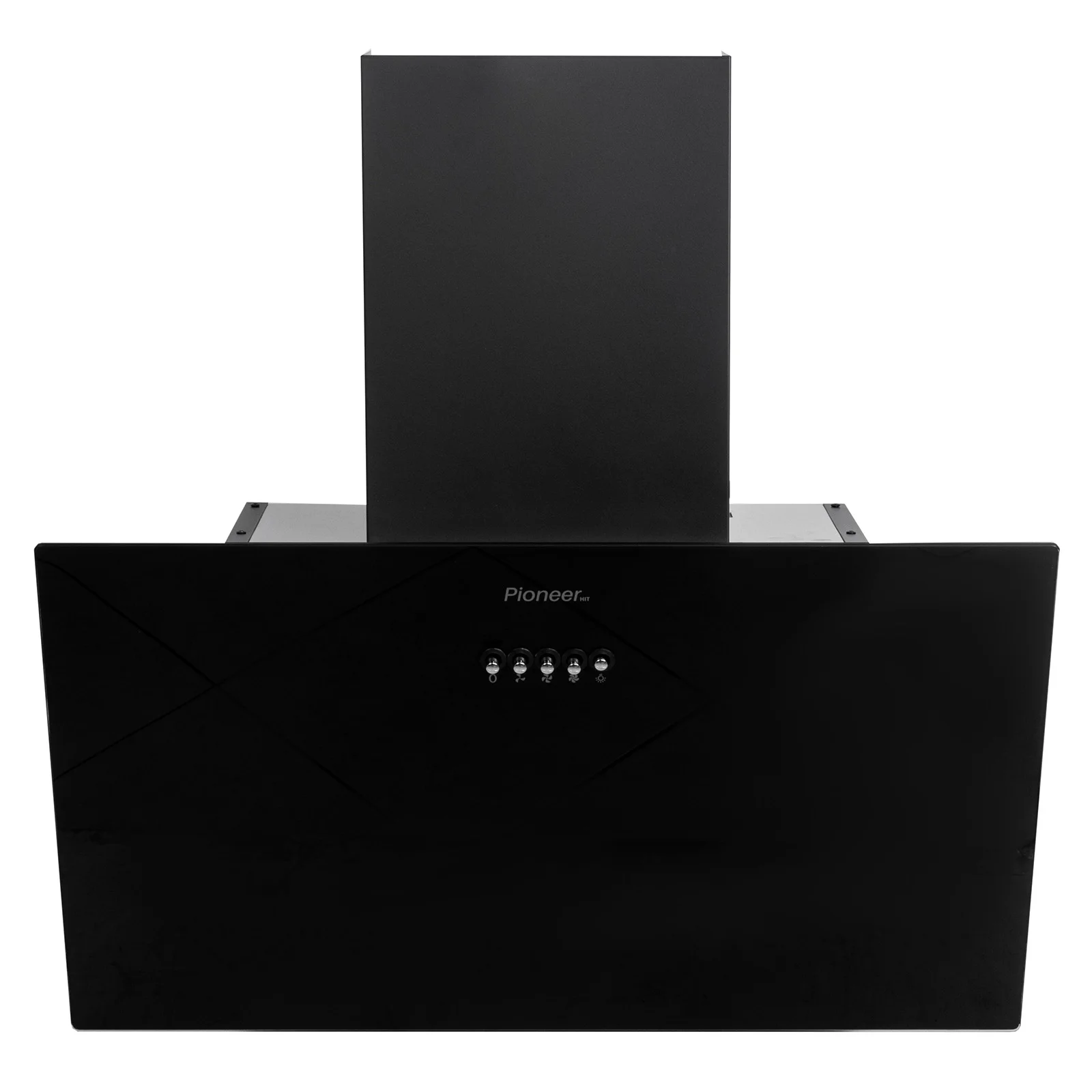 Вытяжка Pioneer HOB-6000IN_WH, 550м³/ч, 145Вт, 3 скорости 2 фильтра, + уголный, 60см, белый