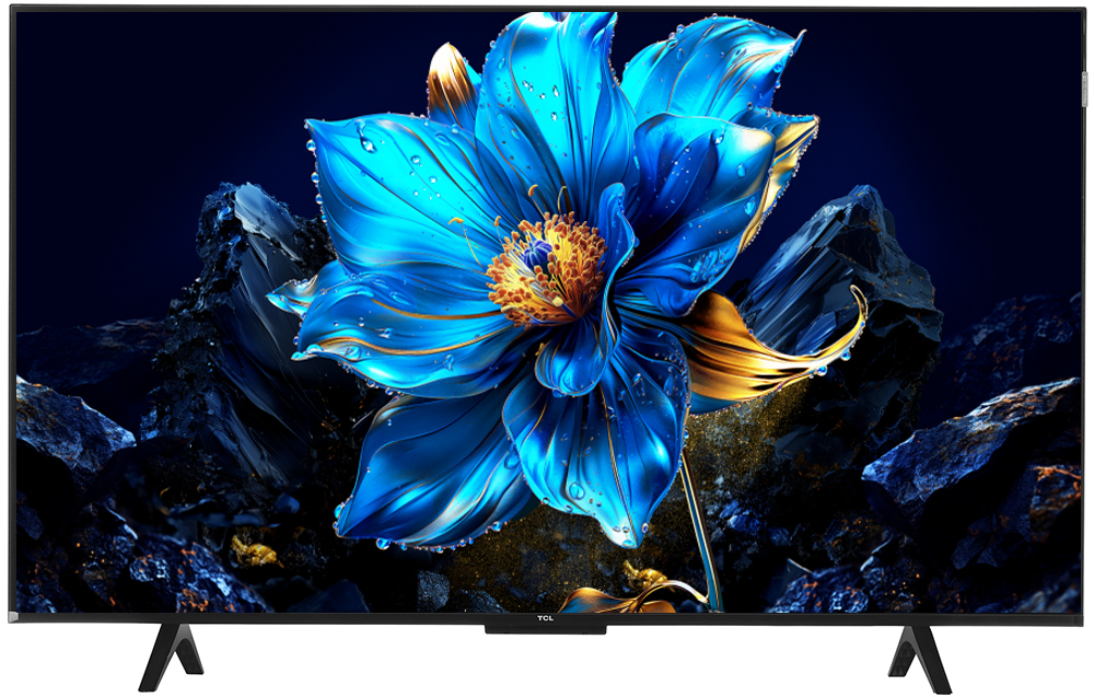 Телевизор QLED 43" TCL 43P7K Smart черный/4K Ultra HD/60Hz/DVB-T/DVB-T2/USB/WiFi