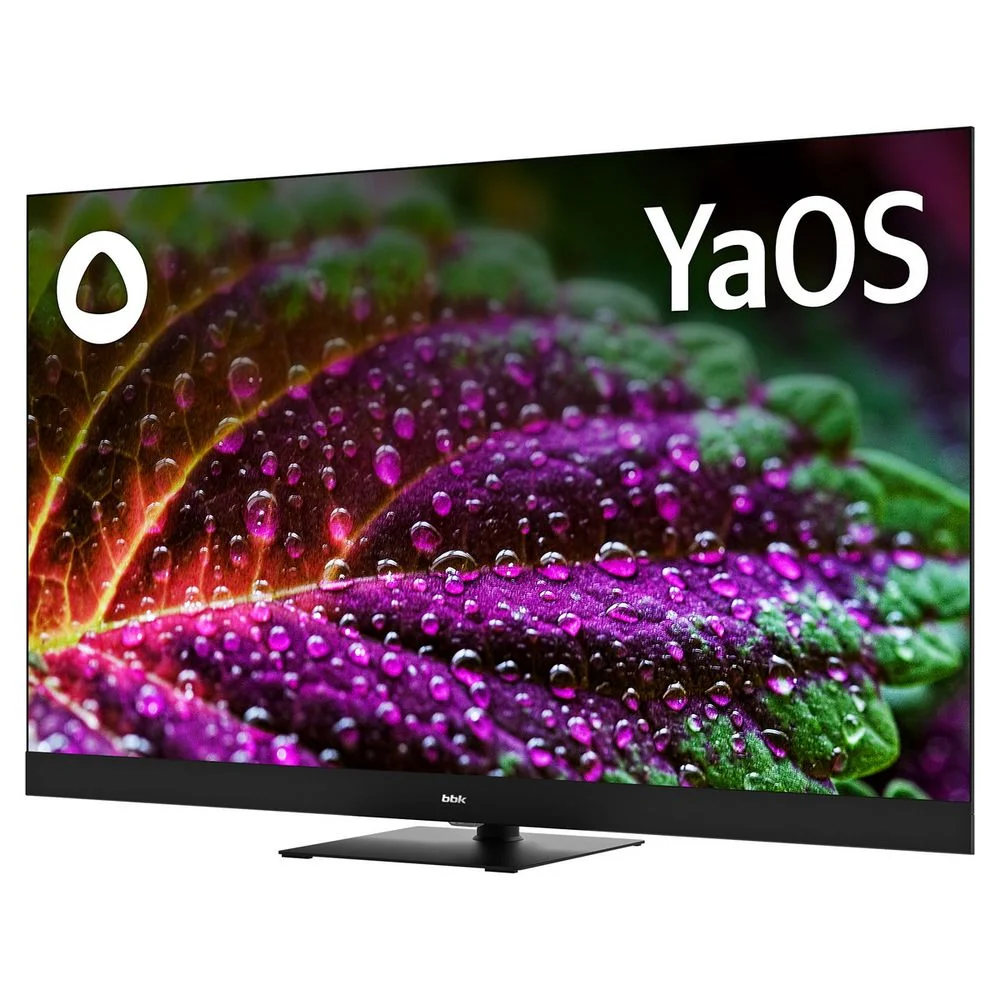 Телевизор QLED 50" BBK 50LED-8259/UTS2C (B) Smart черный/черный/4K Ultra HD/ СДЕЛАЕМ ЛУЧШУЮ ЦЕНУ