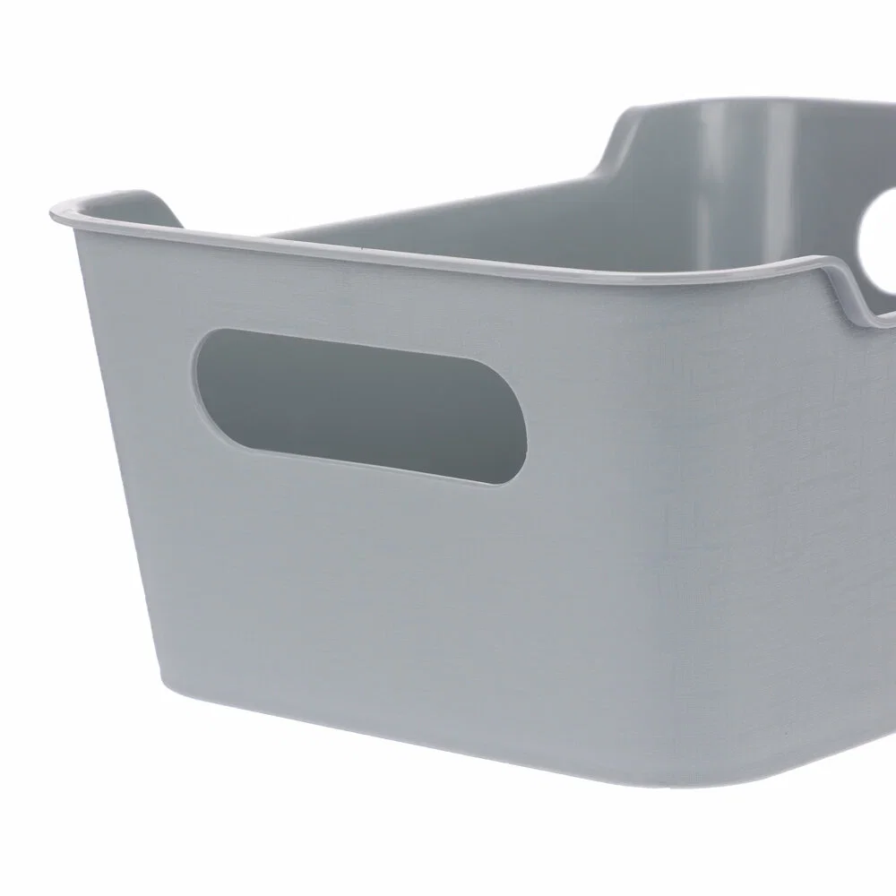 Корзинка универсальная "Mango" 2,4л. 230х160х90мм (светло-серый)
