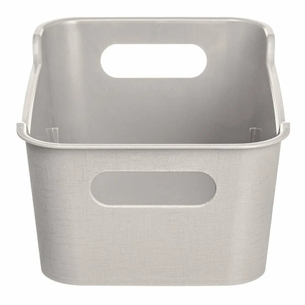 Корзинка универсальная "Mango" 4,1л. 290х180х105мм (светло-серый)