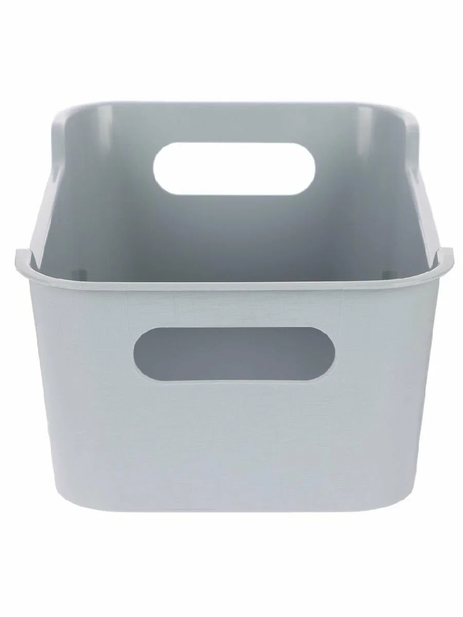 Корзинка универсальная "Mango" 4,1л. 290х180х105мм (серый)