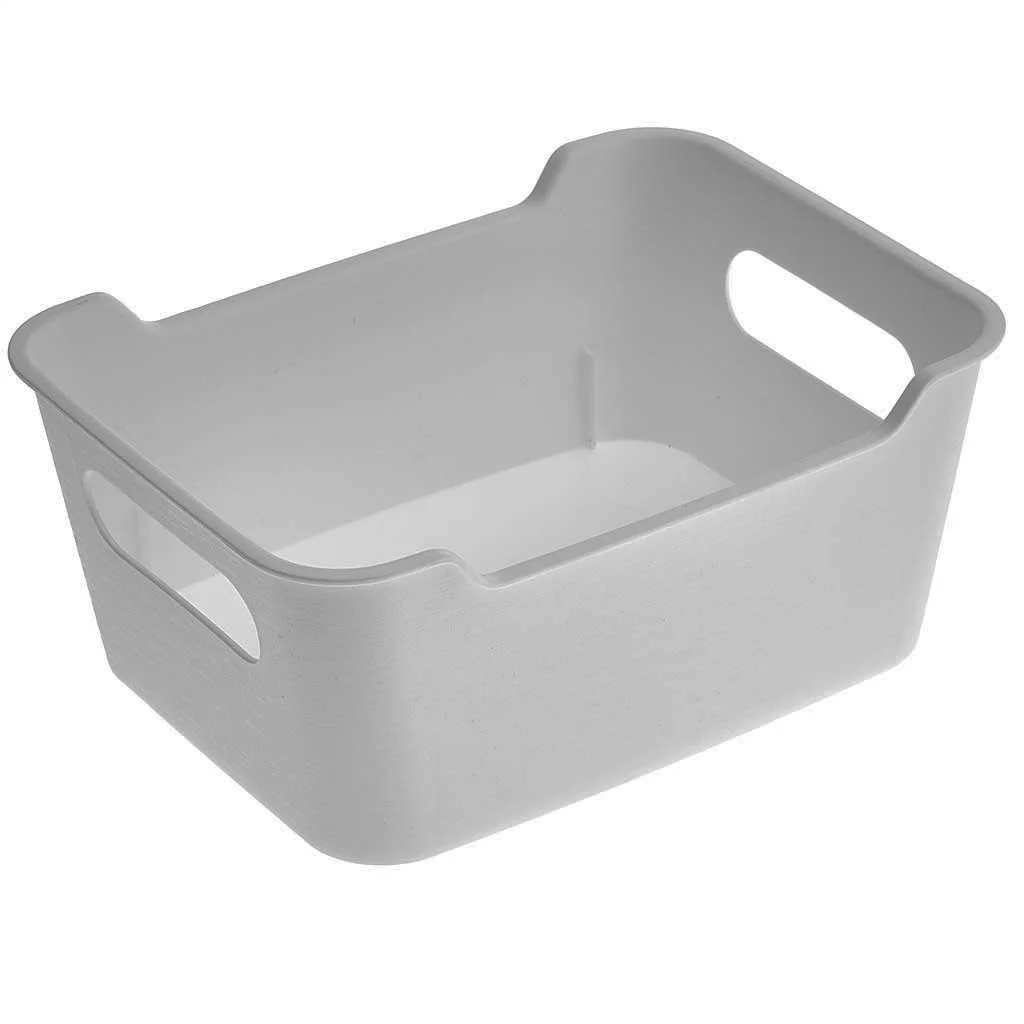 Корзинка универсальная "Mango" 4,1л. 290х180х105мм (серый)