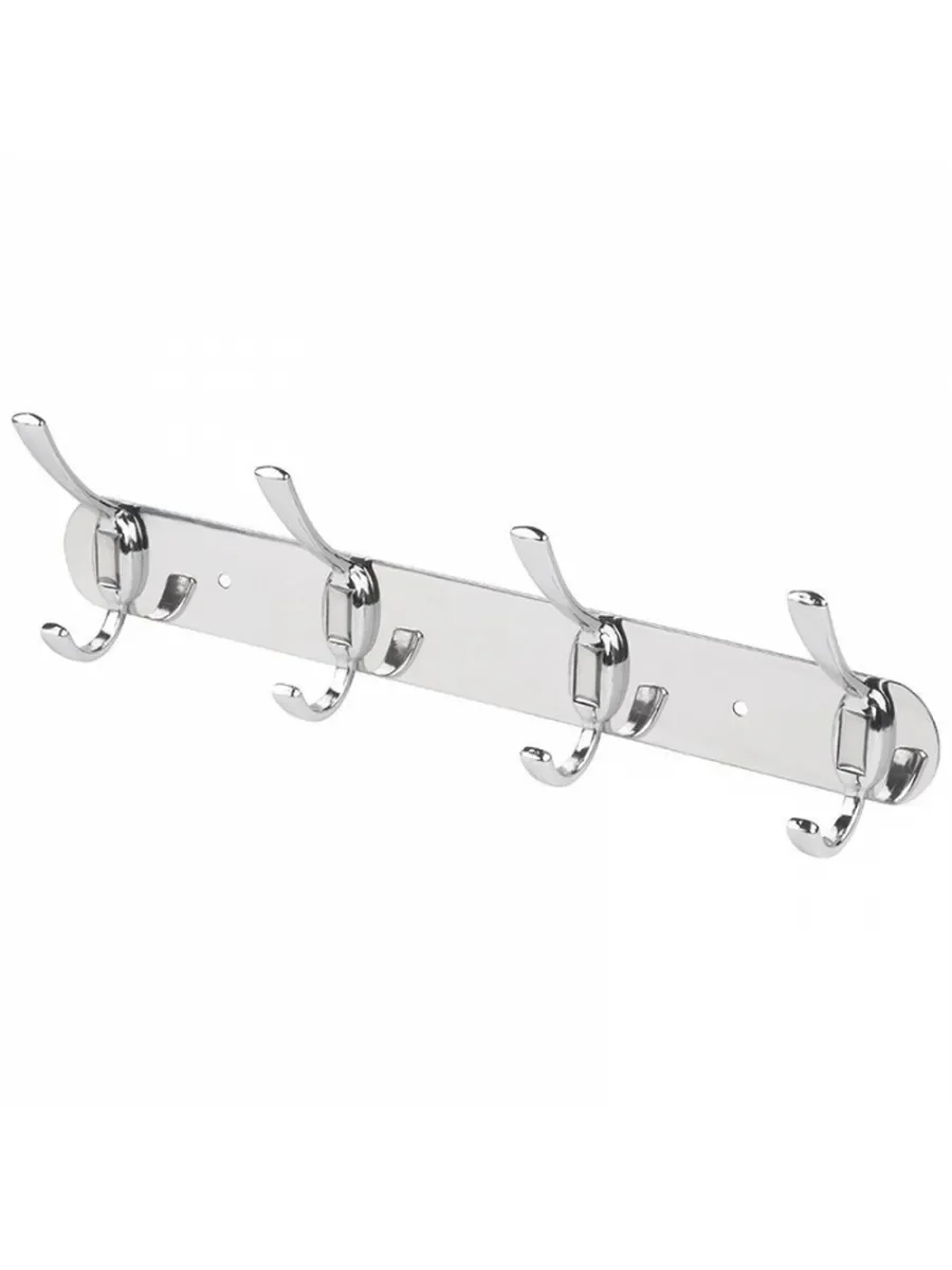 СКР Вешалка с 4-мя крючками SSA-002-4,   (нерж.сталь)