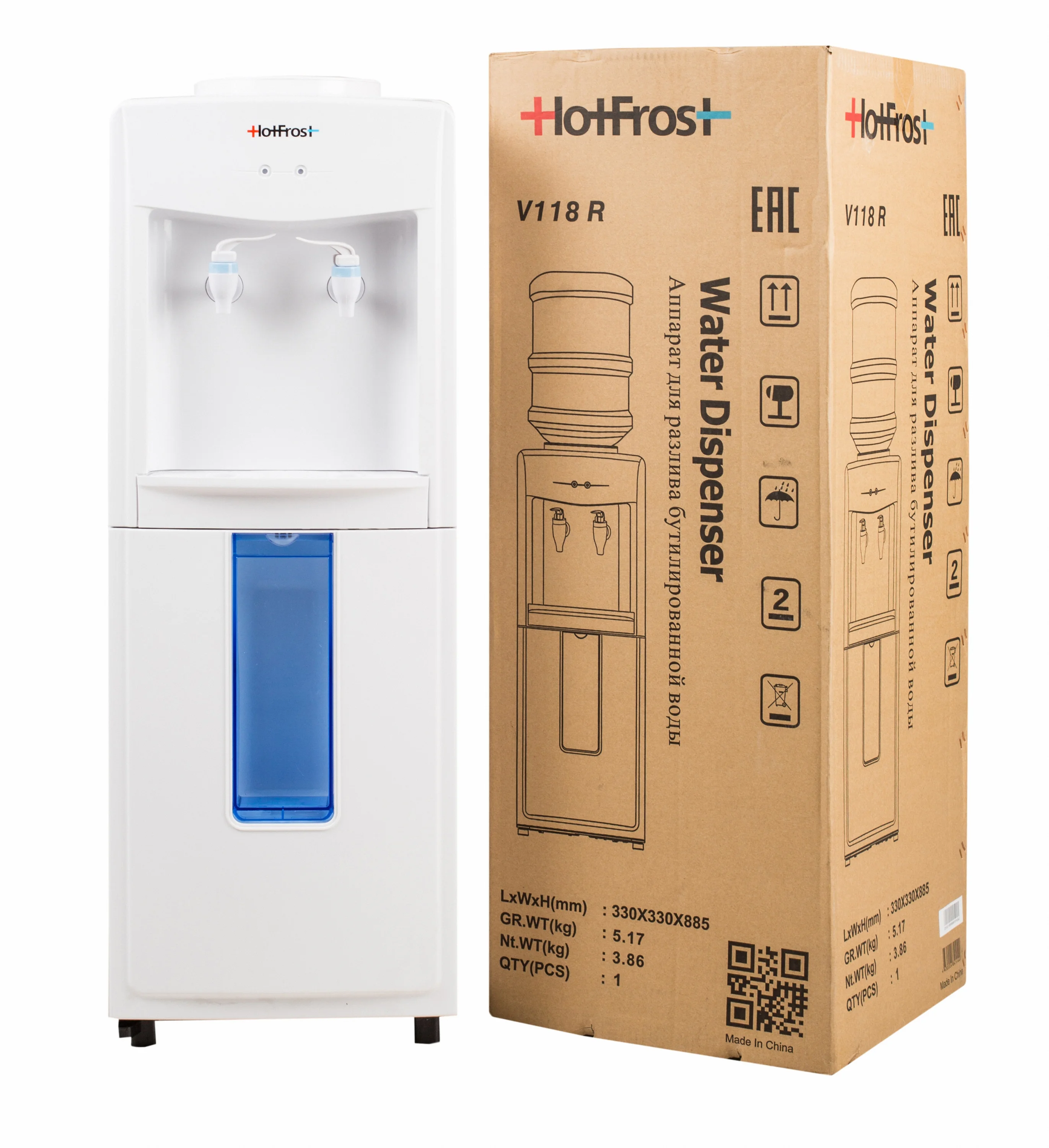 Кулер для воды HotFrost V 118 F