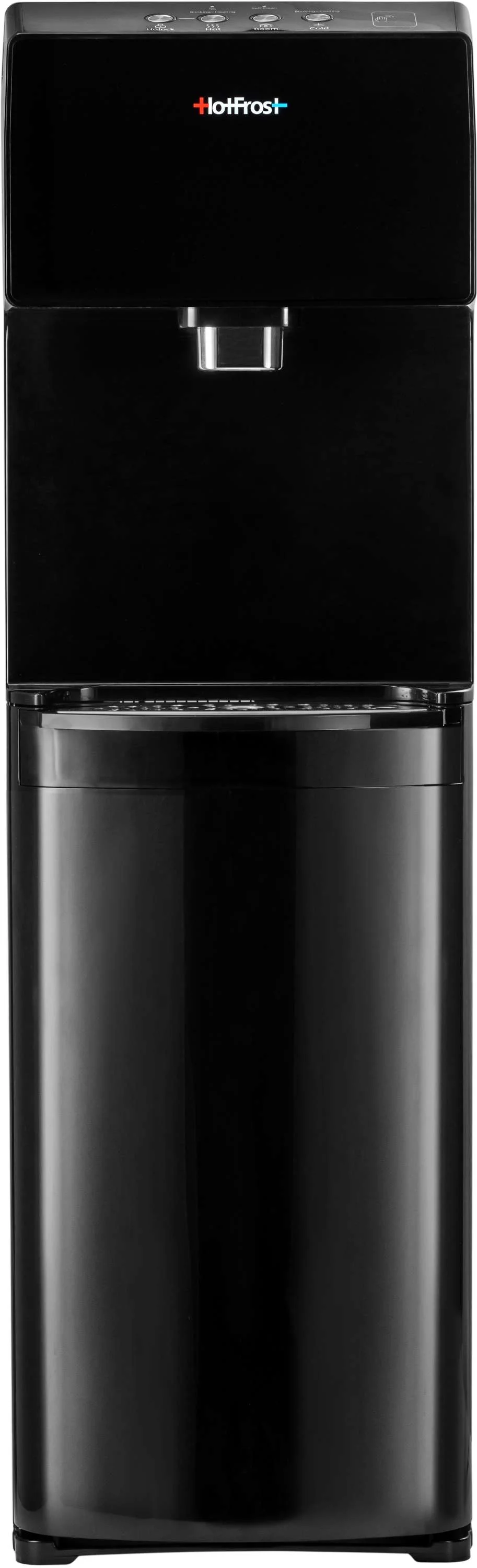 Кулер для воды HotFrost V450AMI black, черный с бесконтактной подачей воды