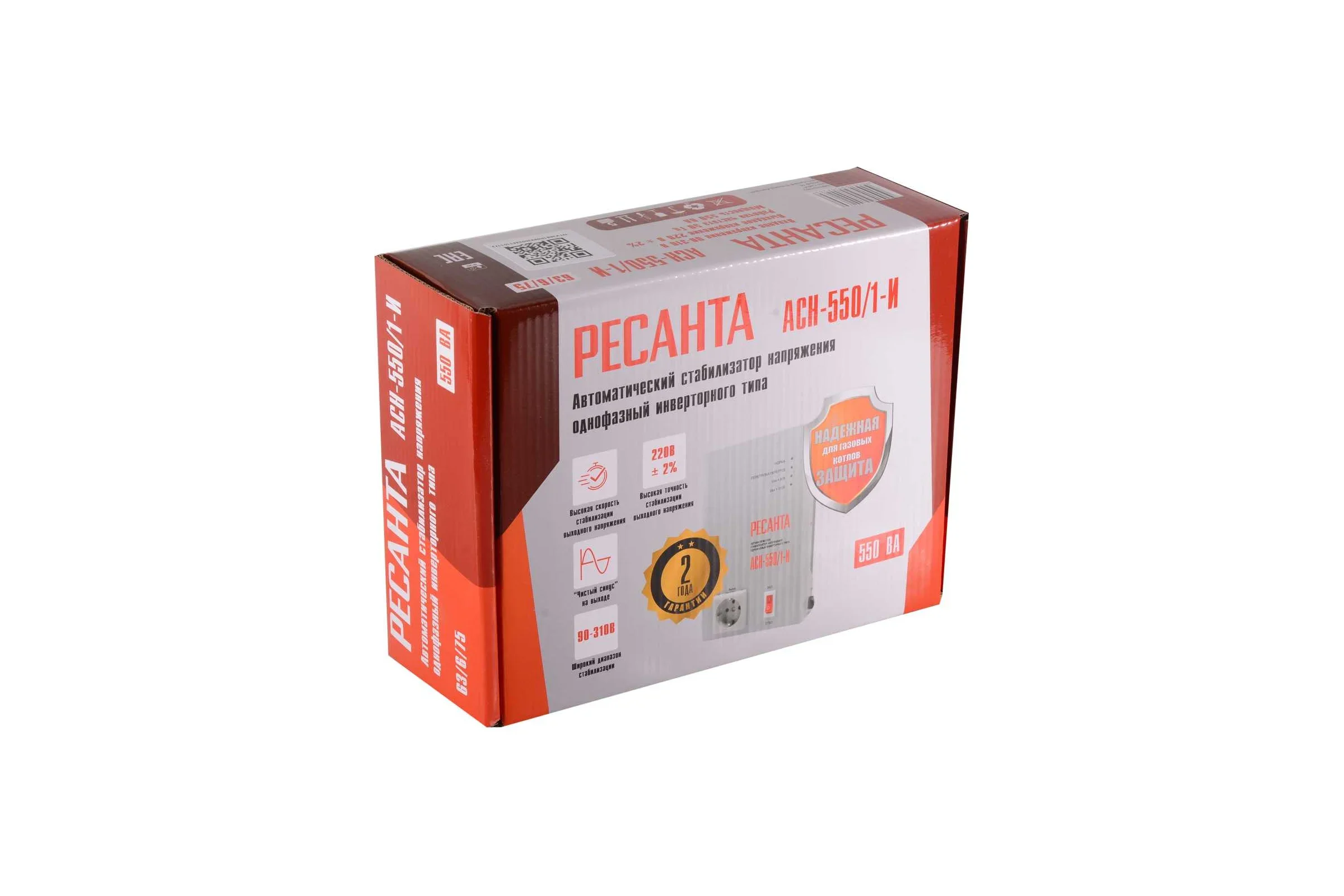 Стабилизатор напряжения Ресанта АСН-550/1-И