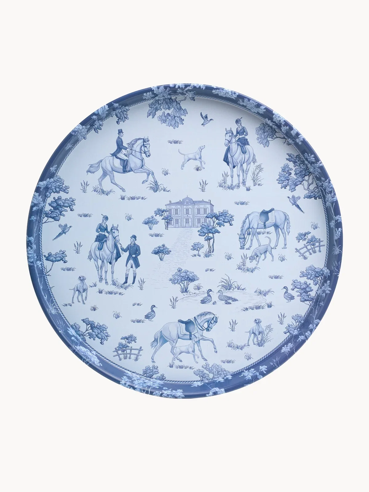 ПОДНОС СЕРВИРОВОЧНЫЙ AGNESS "DE JOUY" 33*2,1 СМ