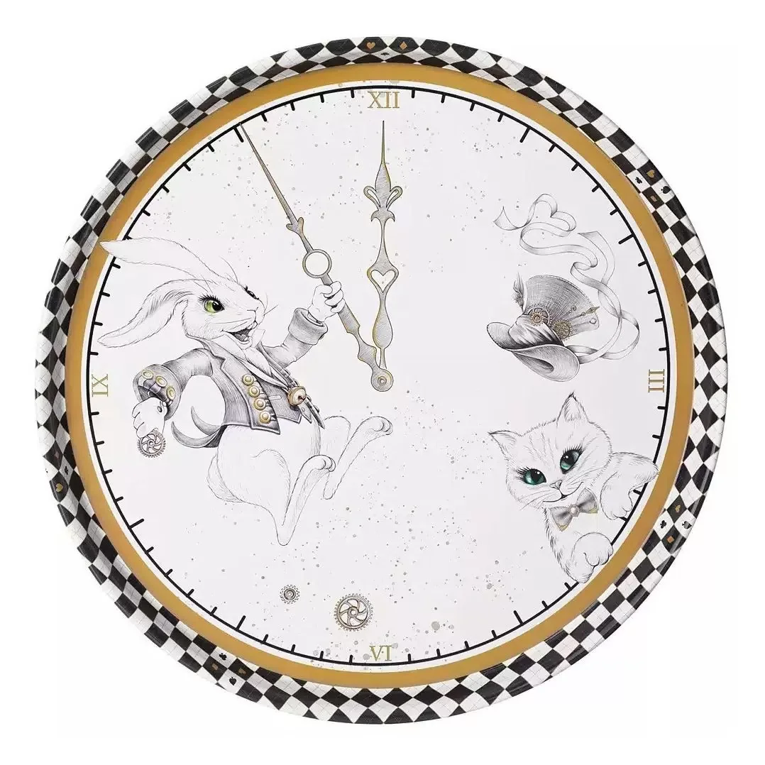 ПОДНОС СЕРВИРОВОЧНЫЙ AGNESS "WONDERLAND" 33*2,1 СМ