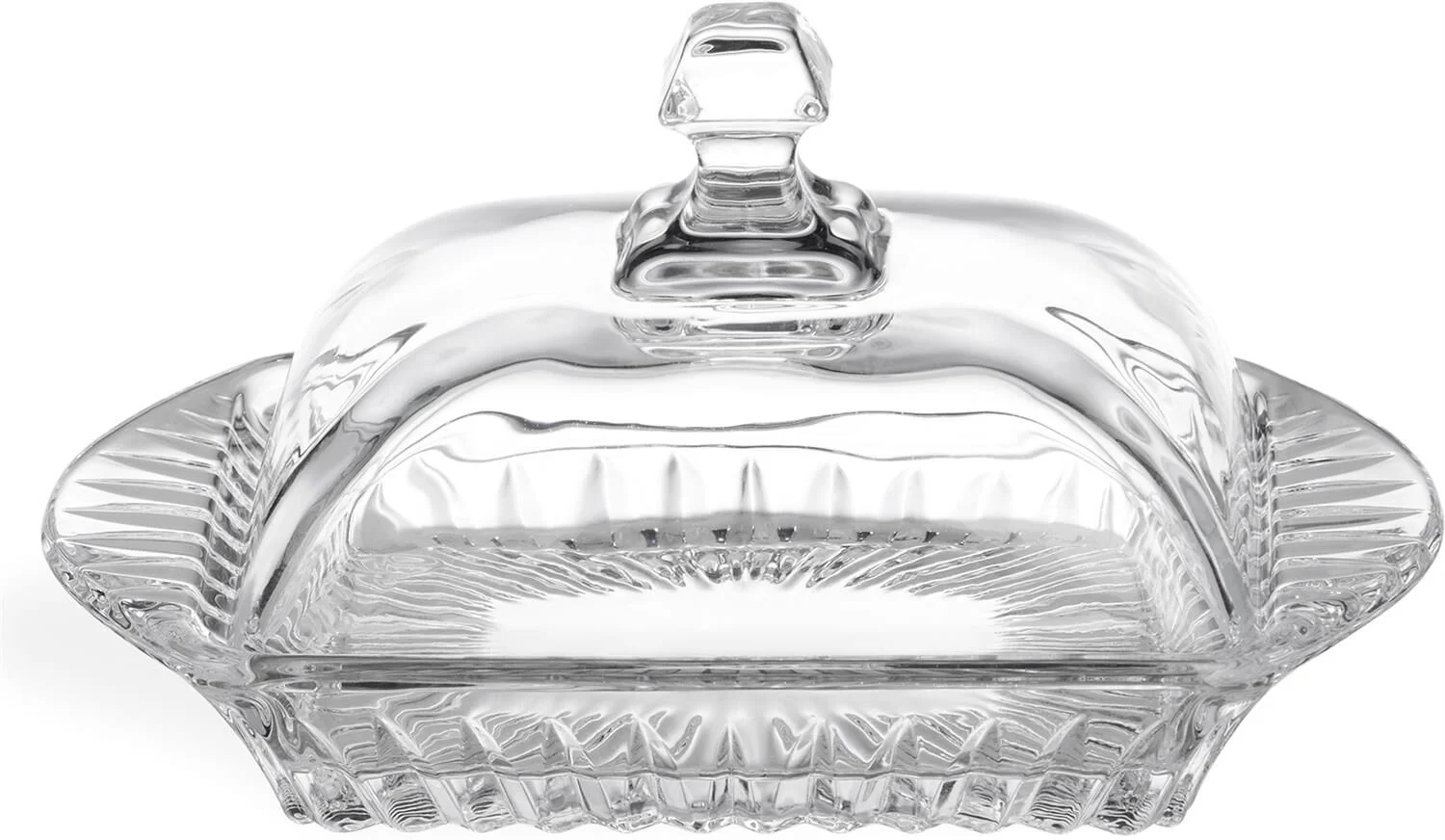 МАСЛЕНКА "MUZA CRYSTAL" 17,5*10,5 СМ. ВЫСОТА=9 СМ