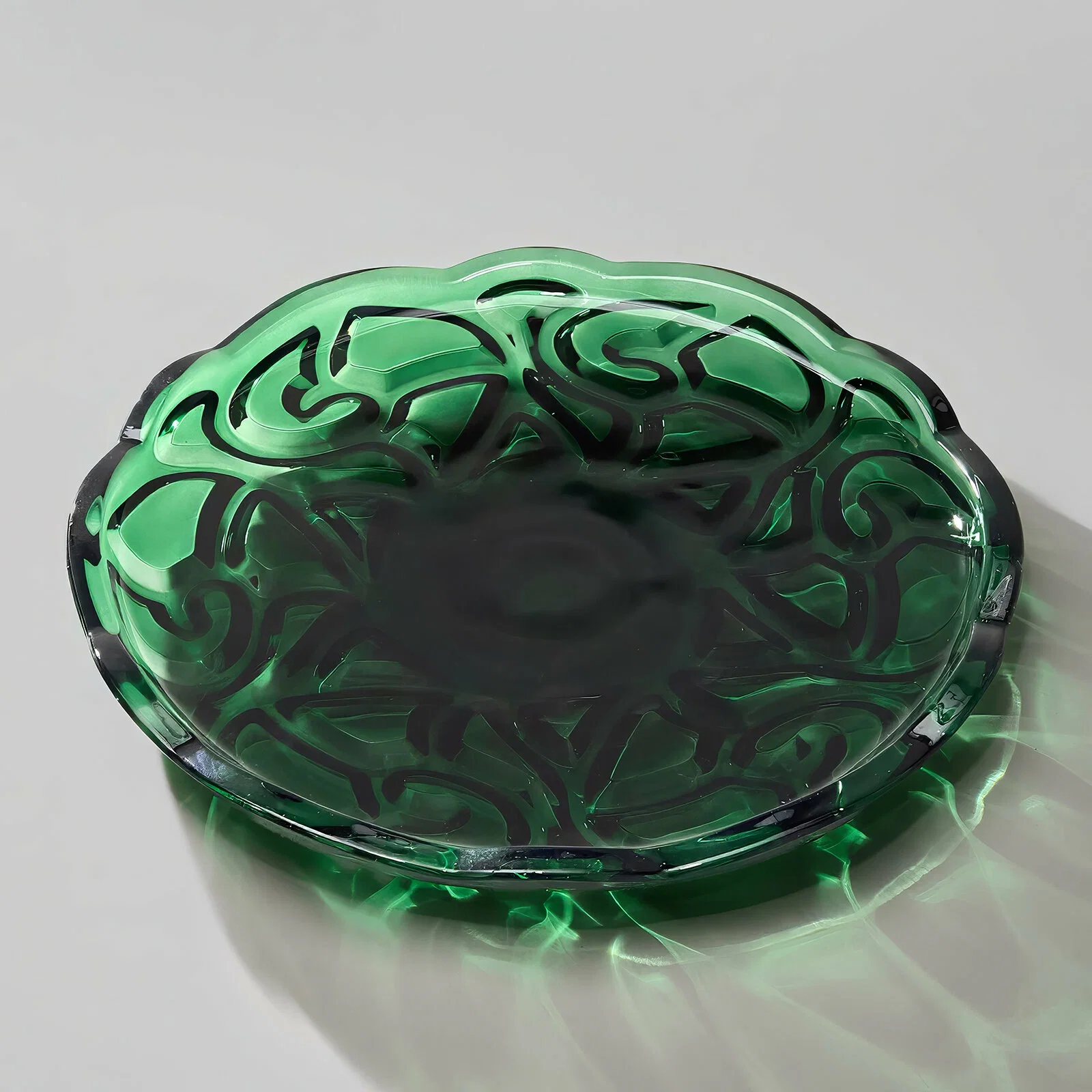 БЛЮДО "ELEGIA" EMERALD 24,5Х11,5 СМ