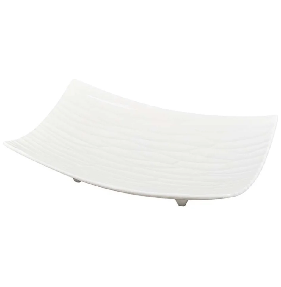 БЛЮДО НА НОЖКАХ LEFARD "BANQUET" 20,5*20,5*6,5 CM