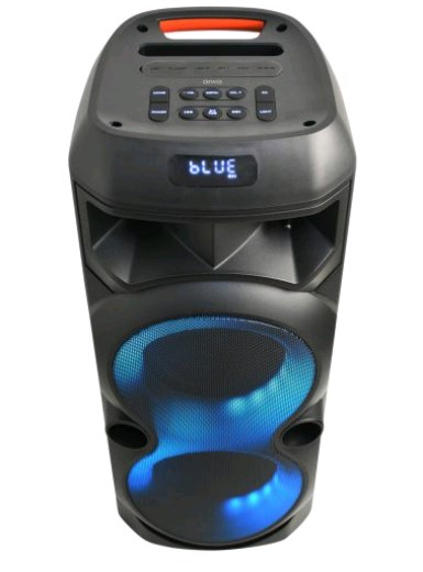 Портативная аудиосистема AIWA CAS-656. 32 Вт USB, TF card 7.4V 3600 мAч Функция TWS 240x258x600 мм.