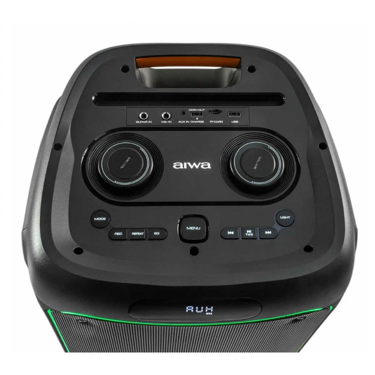 Портативная аудиосистема AIWA CAS-910, 800Вт, (RMS)-80Вт. акб 12В/7500мАч Bluetooth V5.3