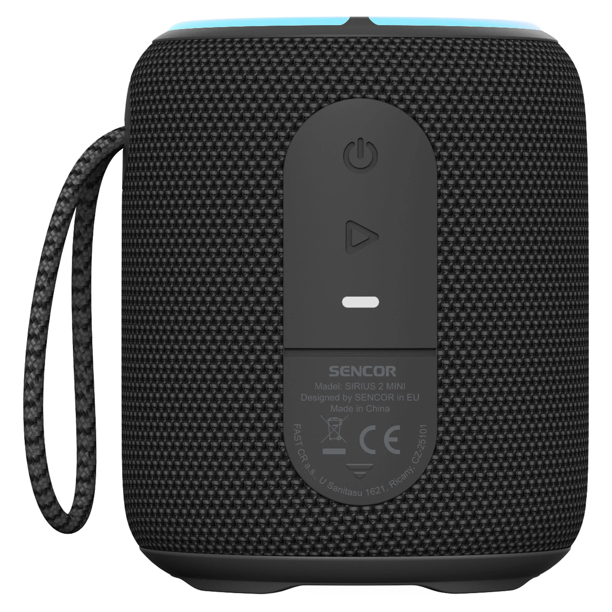 Портативная Колонка Bluetooth AIWA PAS-H100 dark blue 8 Вт x 2, TWS, 3,6В/2500мАч, 5В/1А, TYPE-C.
