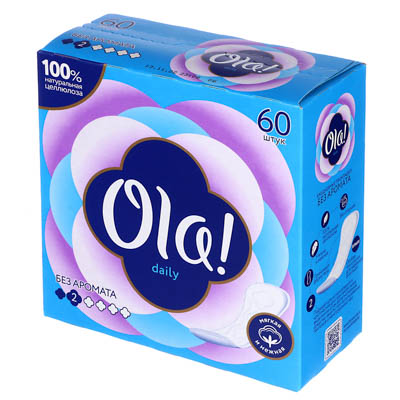 VETTA Прокладки ежедневные Ola! DAILY, к/у, 60 шт.