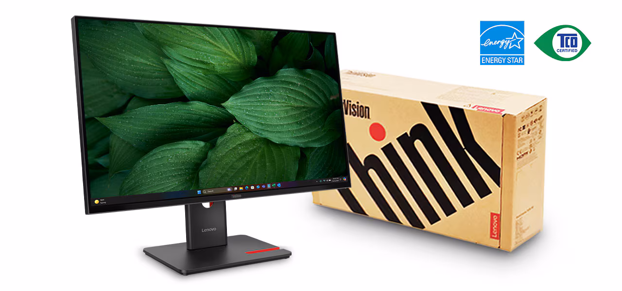 Монитор Lenovo 27" T27UD-40, 16:9, IPS, UHD, 4ms, 350cd, 60Hz, HDMI, DP, USB, USB-C, HAS
