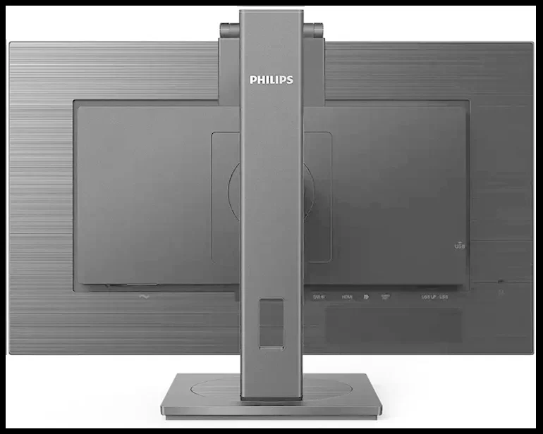 Монитор Philips 27" 275B1H/01, 16:9, IPS, QHD, 4ms, 350cd, 75Hz, DVI, HDMI, DP, USB, CAM, SPK, HAS
