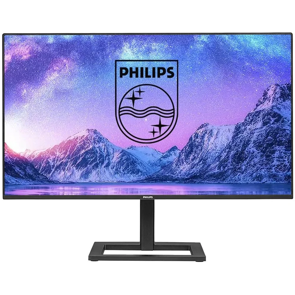 Монитор Philips 27" 27E1N1300AE/01, 16:9, IPS, FHD, 4ms, 250cd, 100Hz, HDMI, USB, USB-C, SPK, HAS