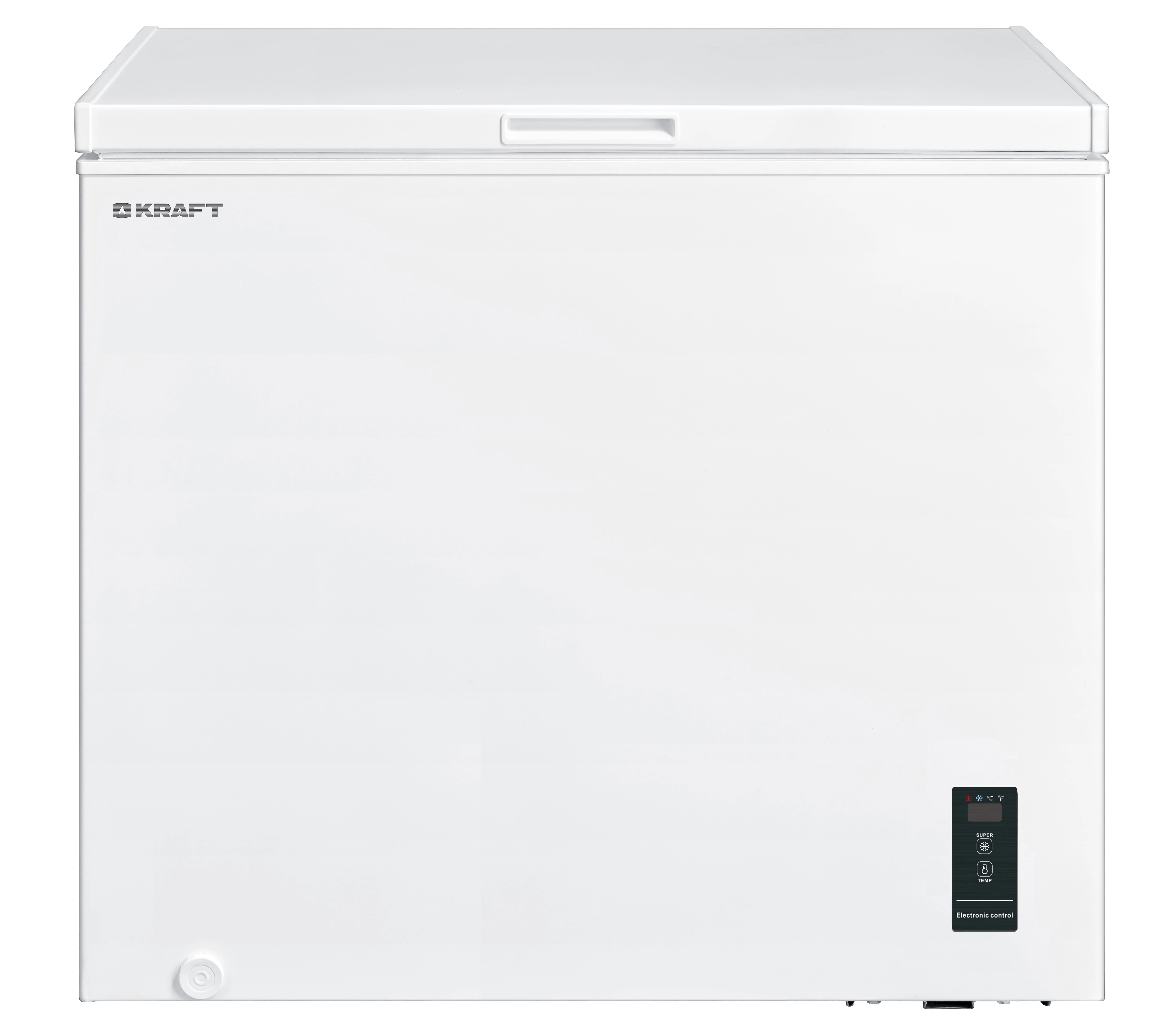 Морозильный ларь KRAFT BD (W)-300BL (общий 300л, полезн 280л, -30, 11.5 кг/сут 2 полки/ ящики)