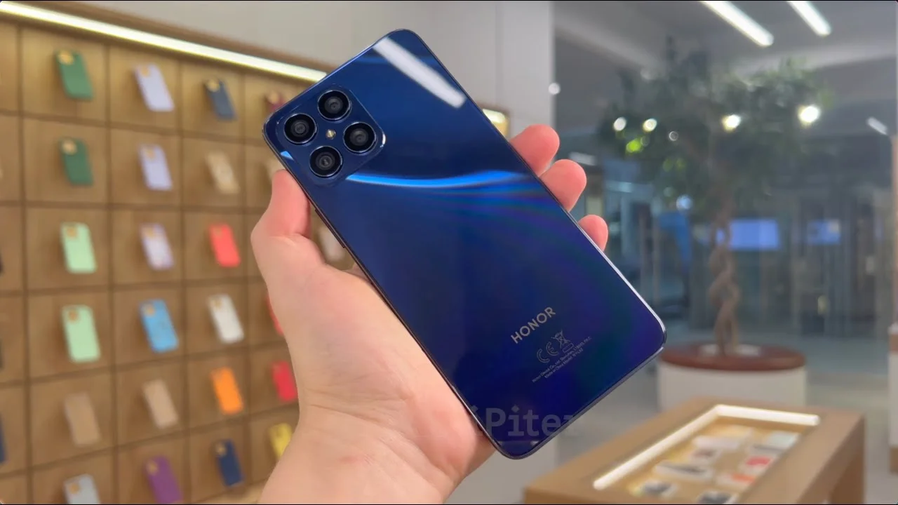Смартфон Honor X8d 5109CCTX 8/128Gb, голубой