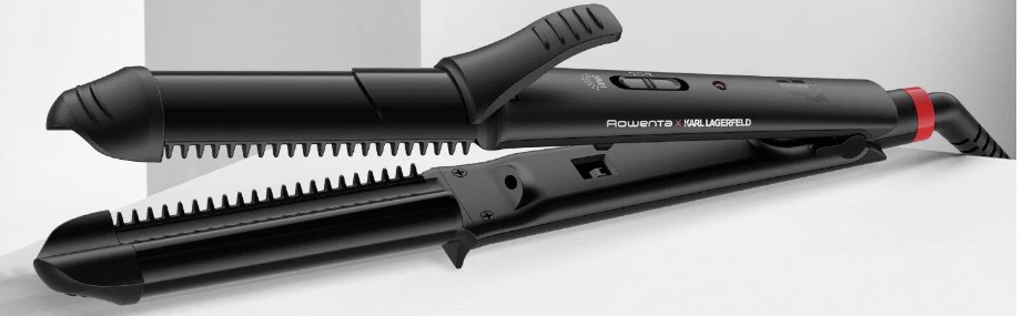 Фен - плойка Rowenta CF451LF0 для завивки , черный 66Вт, 200С, керамика