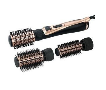 Фен-щетка BRAYER BR3100 (1000 Вт, 3 насадки: 35, 40, 50 мм, 2 скорости, шнур 1,8 м)