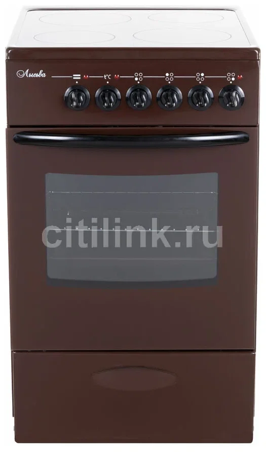 Электроплита Лысьва EF4002MK00 (ЭПС 402 МС) коричневая
