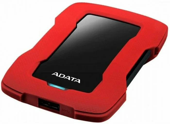 Внешний жесткий диск 1TB A-DATA HD330, 2,5" , USB 3.2, красный