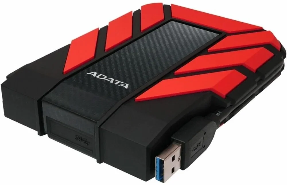 Внешний жесткий диск 2TB A-DATA HD710 Pro, 2,5" , USB 3.2, красный