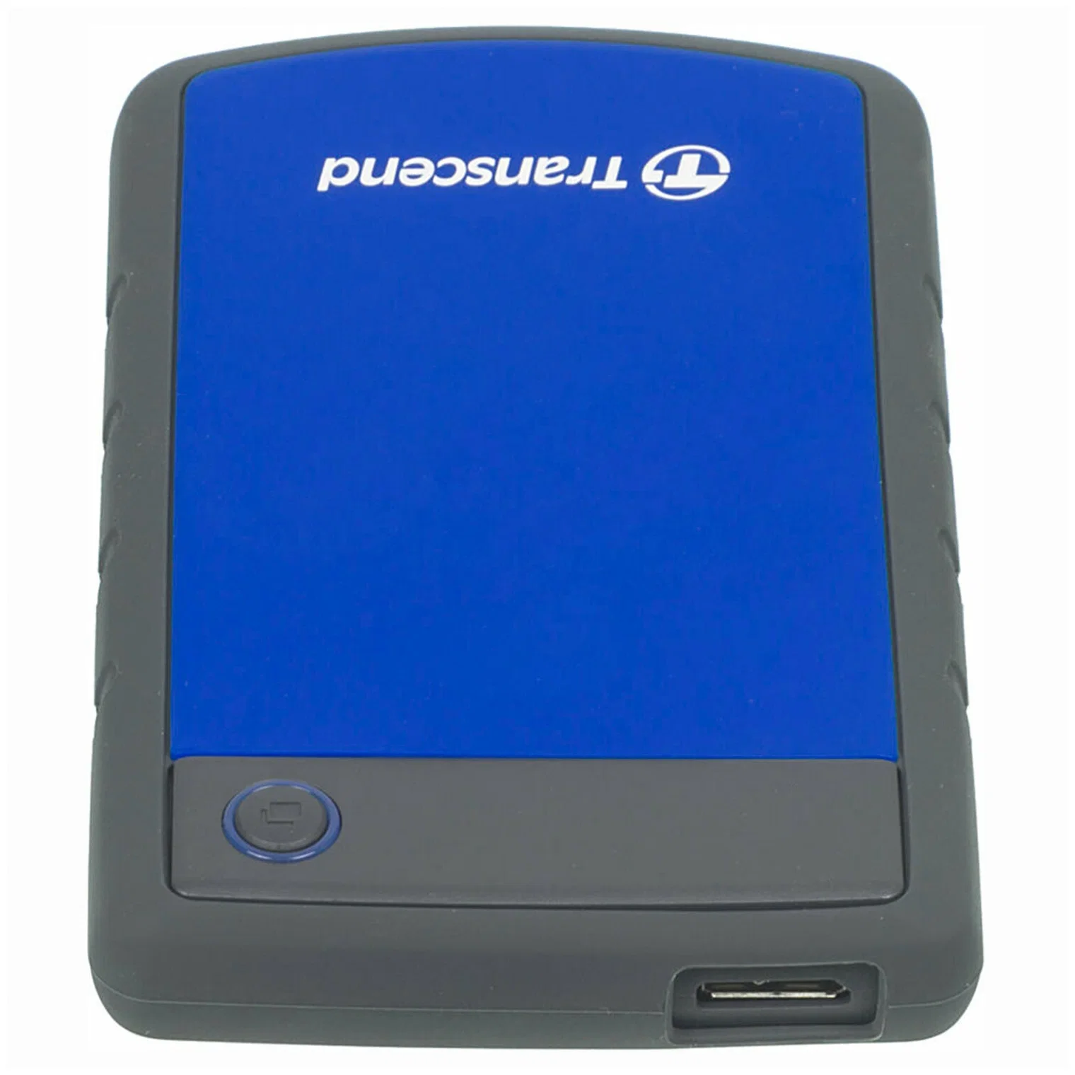 Внешний жесткий диск 2TB Transcend StoreJet 25H3B, 2.5", USB 3.1, резиновый противоударный, Синий