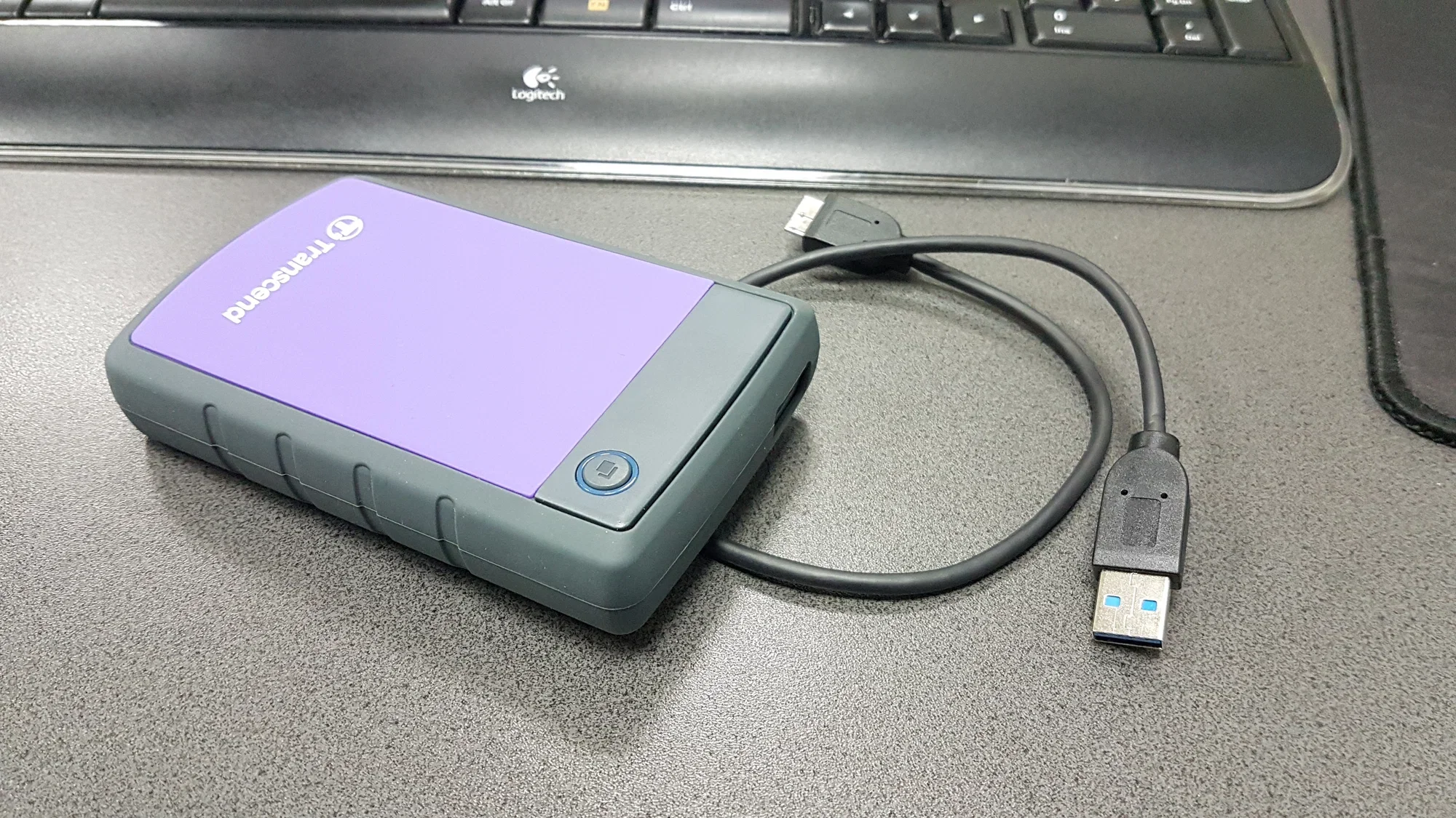 Внешний жесткий диск 2TB Transcend StoreJet 25H3P, 2.5", USB 3.1