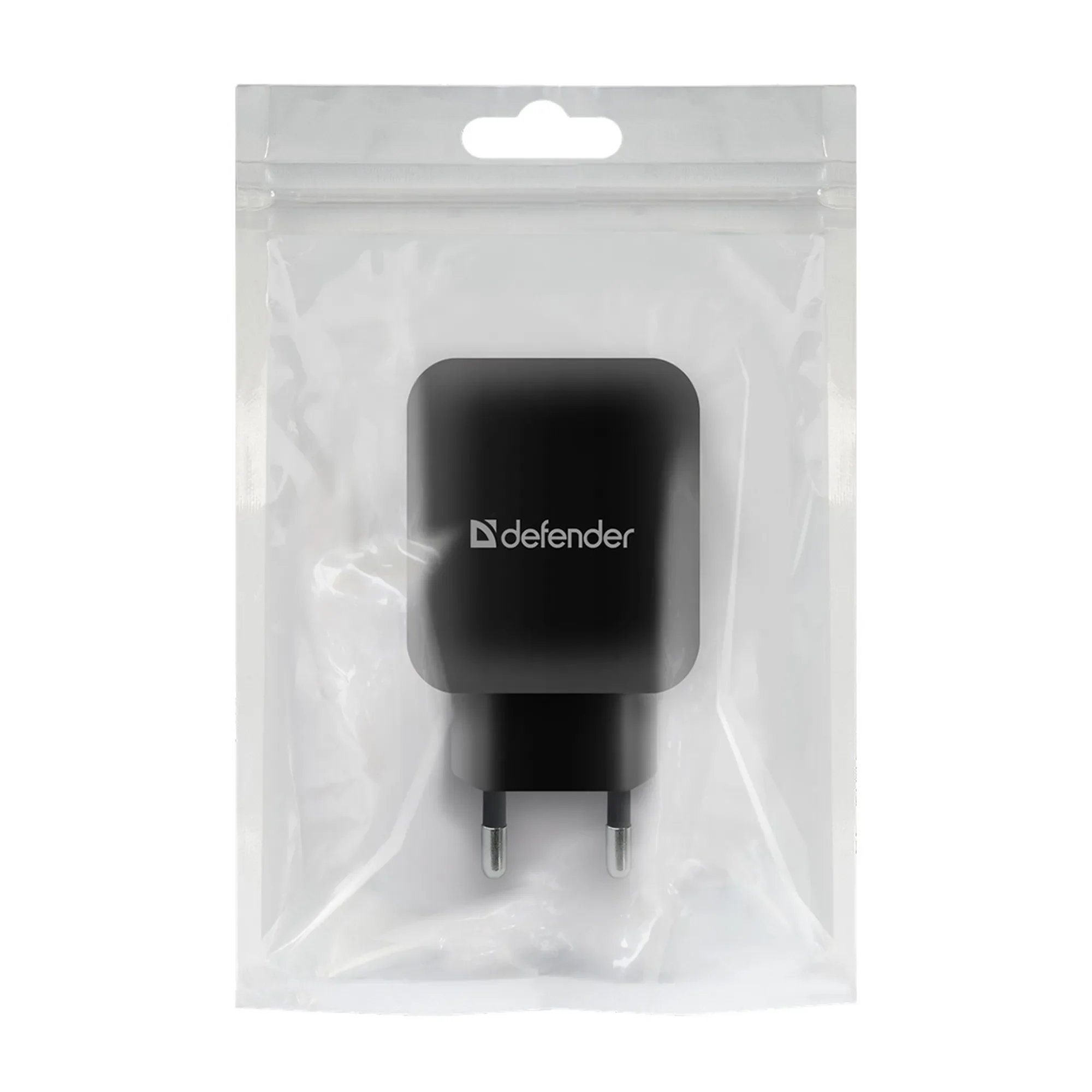 Defender Сетевой адаптер EPA-13 черный, 2xUSB, 5V/2.1А, пакет