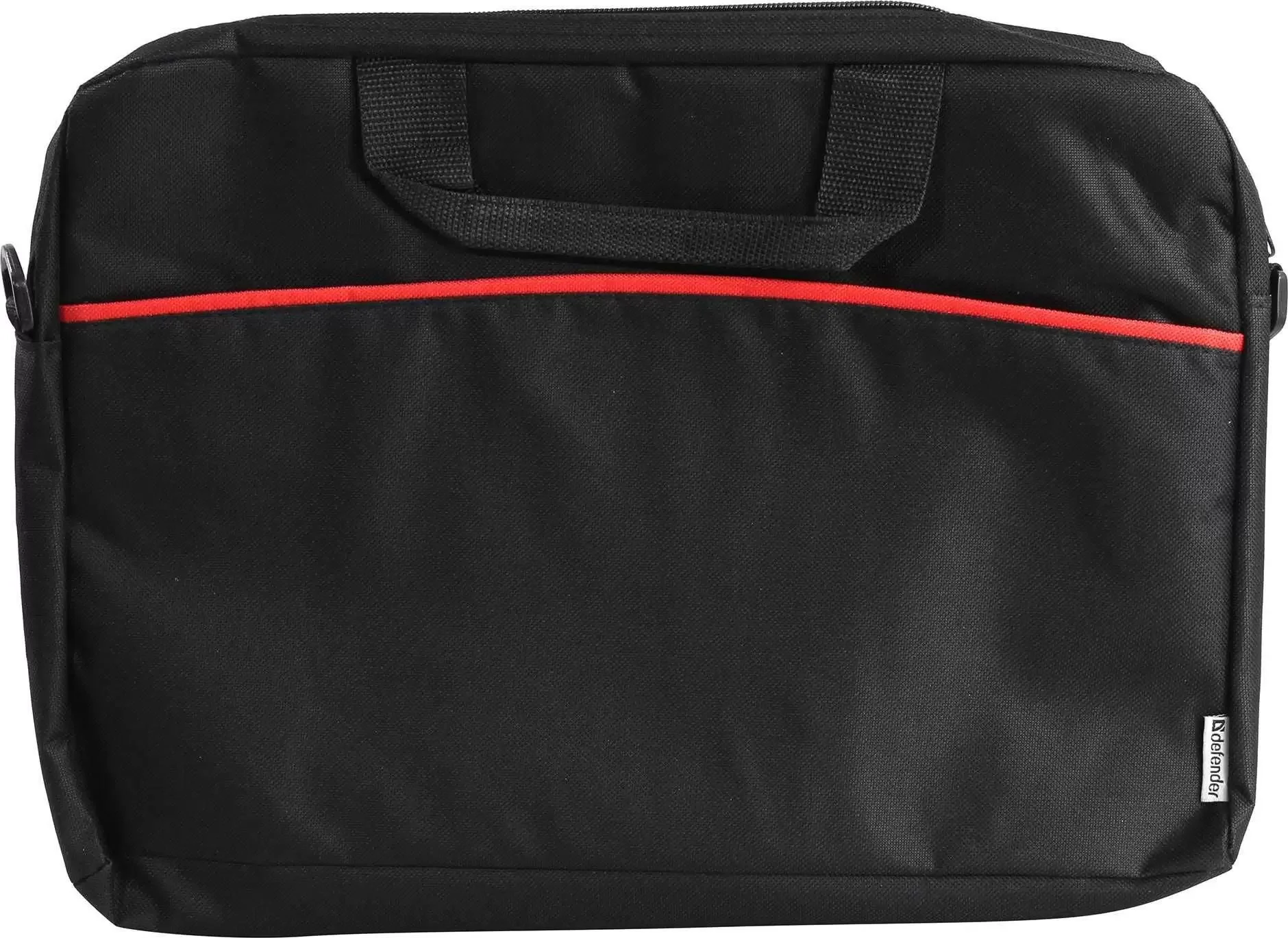 Defender Сумка для ноутбука Lite 15.6" черный, усиленные стенки, регулируемый, съемный плечевой ремень.