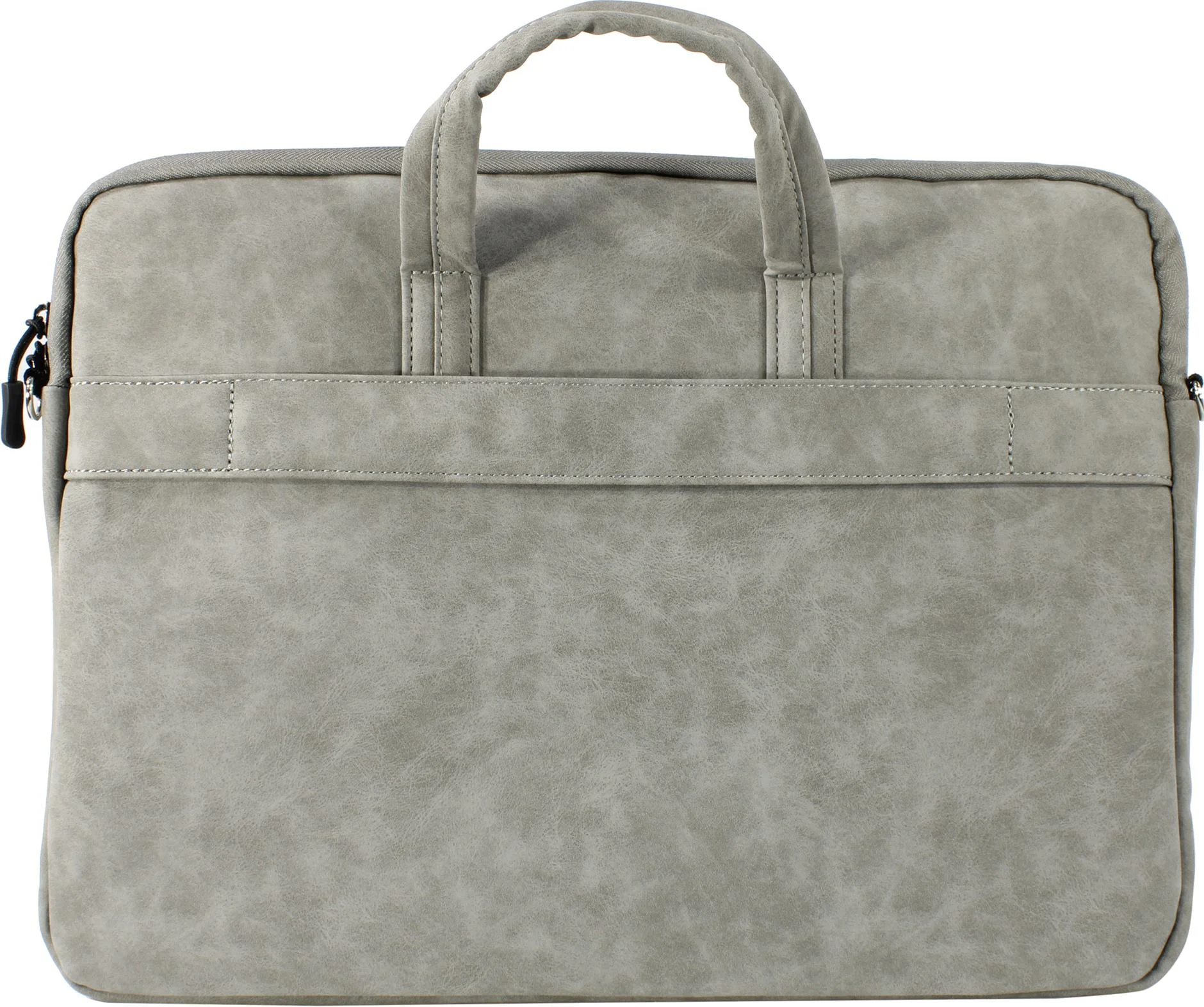Defender Сумка для ноутбука Solid 15.6" PU кожа, доп. карман, плечевой ремень, серый.