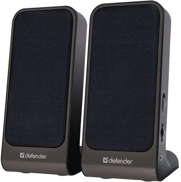 Defender Активная система 2.0 SPK-225 2x2 Вт, USB пит, раз. д. науш.