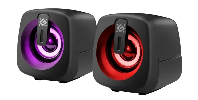 Defender Акустическая 2.0 система J1 6Вт, подсветка, питание от USB