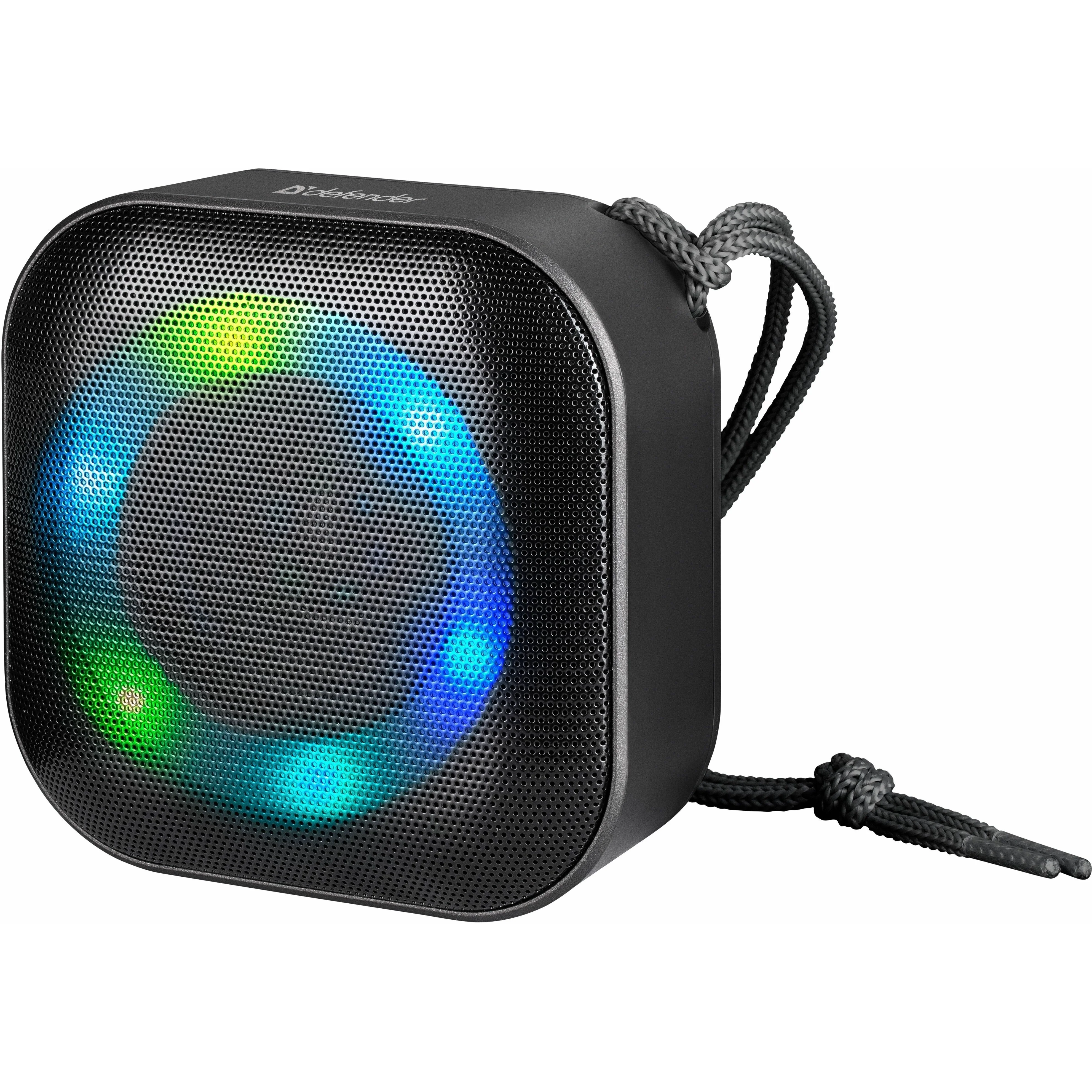Defender Портативная колонка Enjoy 10 3Вт, черный, BT/light/400mAh