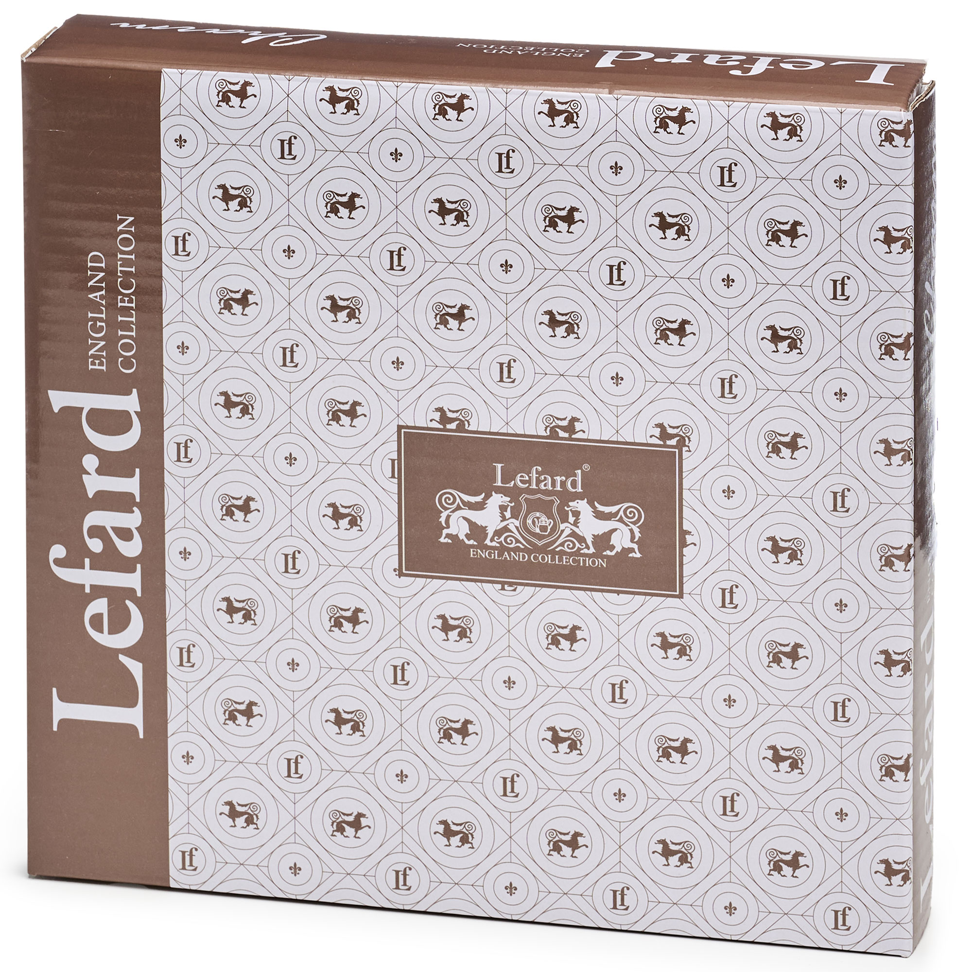 НАБОР ТАРЕЛОК ЗАКУСОЧНЫХ LEFARD "CHARM" 2 ШТ. 19*2,5 СМ (ЗОЛОТО)
