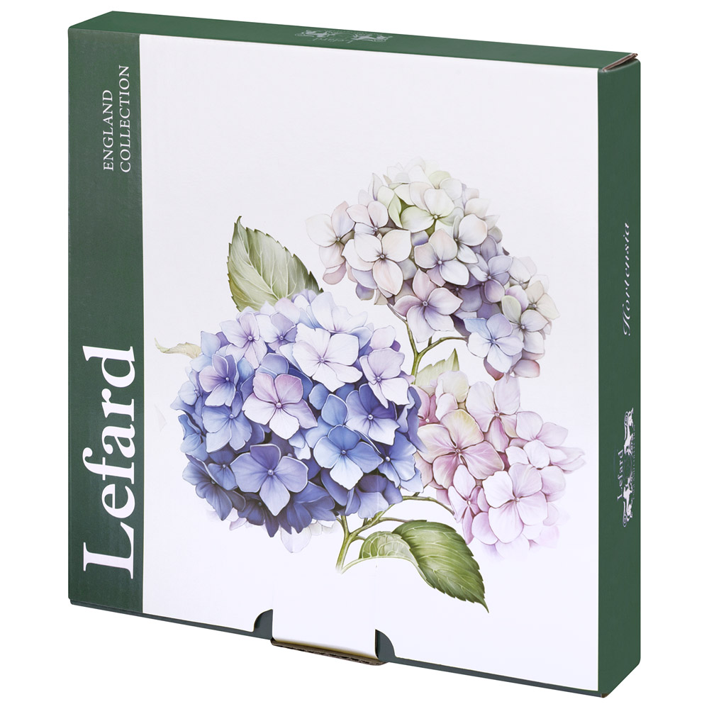 НАБОР ТАРЕЛОК ЗАКУСОЧНЫХ LEFARD "HORTENSIA" 2 ШТ. 20,5 СМ (КОР=16НАБ.)