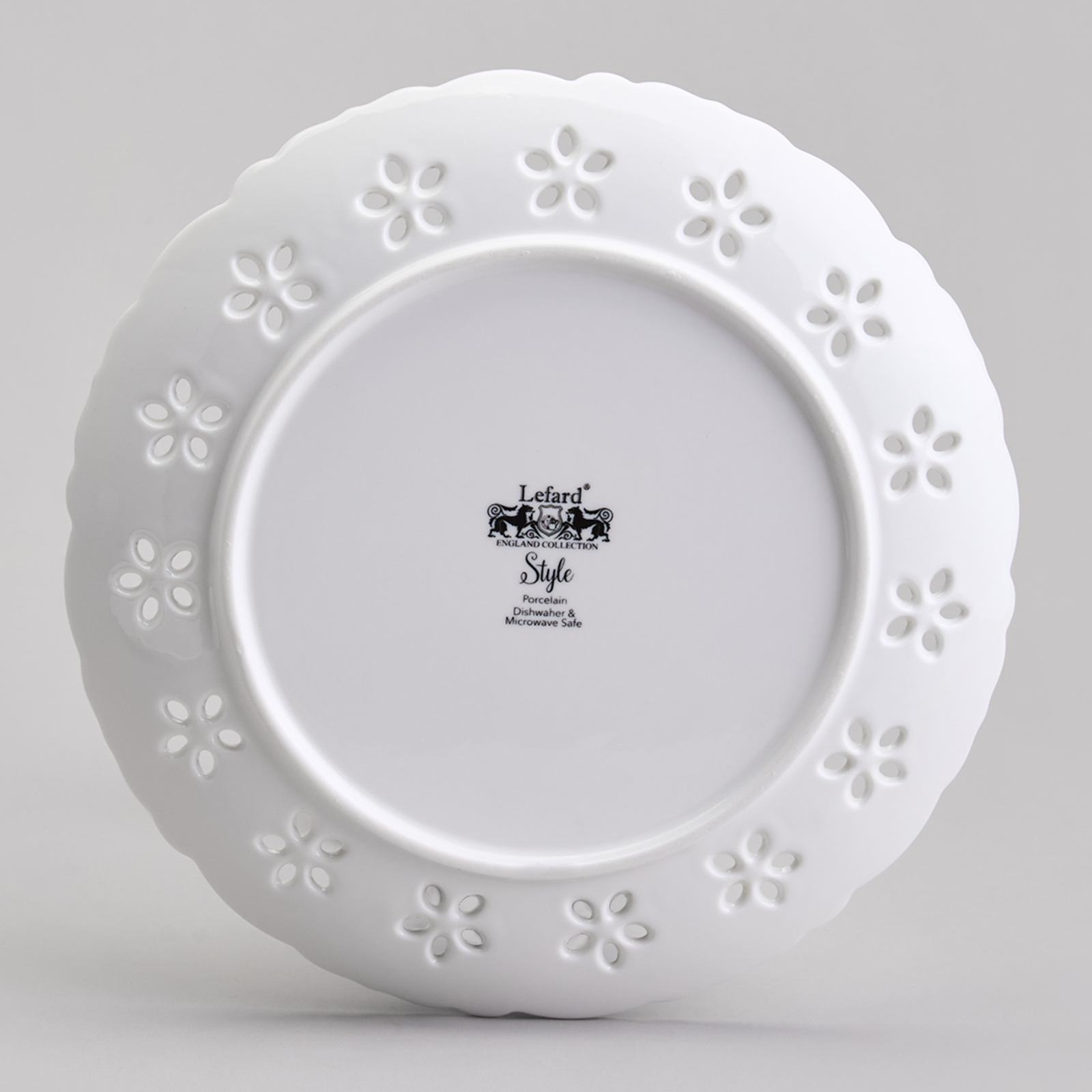 НАБОР ТАРЕЛОК ЗАКУСОЧНЫХ LEFARD "STYLE" 20*2 СМ (КОР=18НАБ.)
