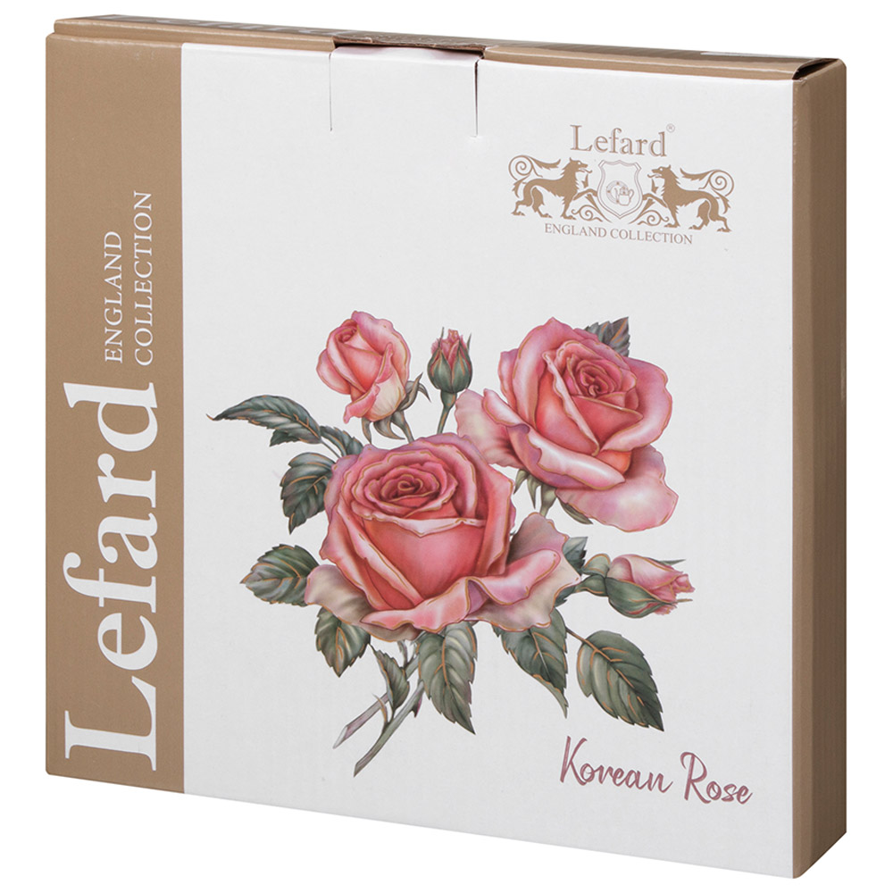 НАБОР ТАРЕЛОК ЗАКУСОЧНЫХ LEFARD "КОРЕЙСКАЯ РОЗА" 2 ШТ. 20,5 СМ (КОР=24ШТ.)