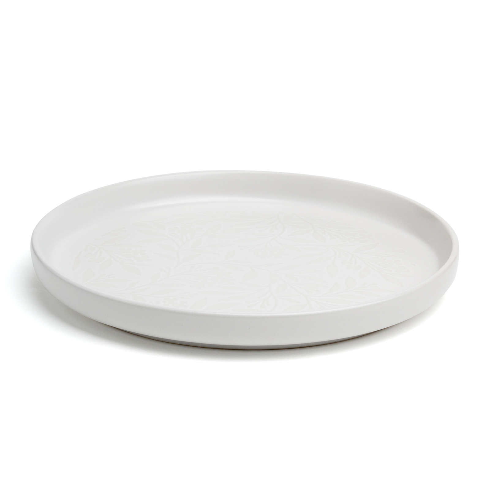 НАБОР ТАРЕЛОК ОБЕДЕННЫХ BRONCO "CHOICE WHITE" 26,5 СМ 4ШТ