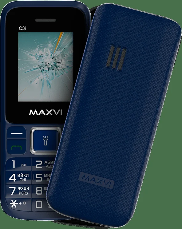 Мобильный телефон Maxvi C3i маренго